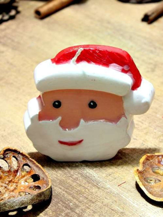 Gerakis Christmas Candle 10x10cm
