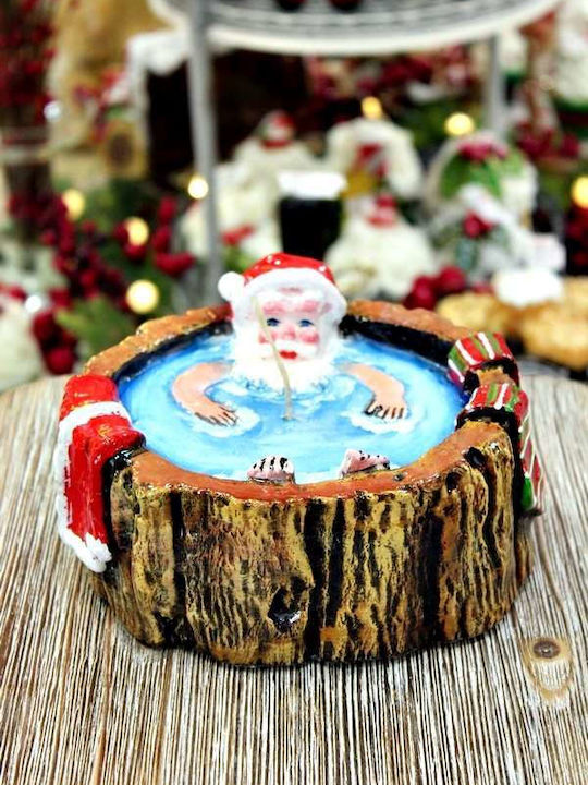Gerakis Christmas Candle 17x7cm
