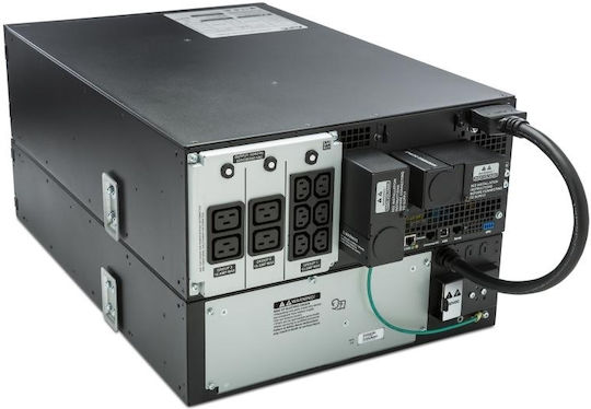 APC Smart-UPS SRT 6000 RM On-Line 6000VA 6000W με 10 IEC Πρίζες