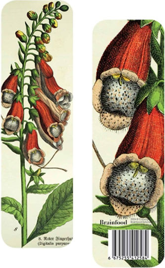 Semn de carte Brainfood Flori Vintage 2