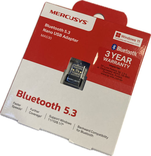 Mercusys Ma530 Nano Usb Adapter Bluetooth 5.3 Meu