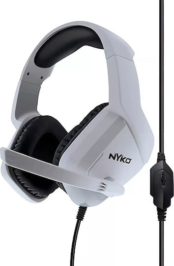 NYKO NP5-4500 Căști Gaming Over Ear Cu Conectivitate 3,5 Mm Gri Pentru PC PS4 PS5 XBOX