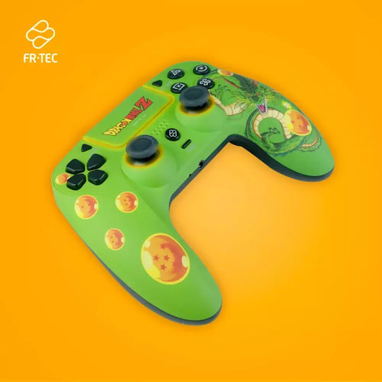 FR-TEC Dragon Ball Ασύρματο Gamepad για PC / PS4 Πράσινο