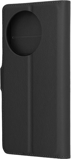 Techsuit Folio Back Cover Δερμάτινο Μαύρο (OnePlus 13R)