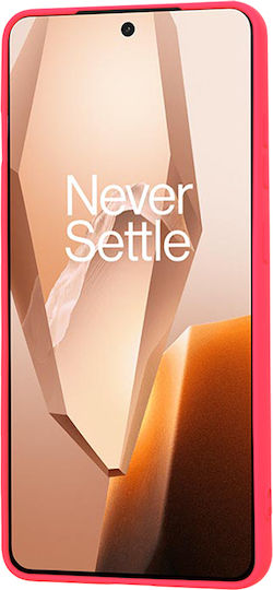 Techsuit Back Cover Σιλικόνης Φούξια (OnePlus 13R)