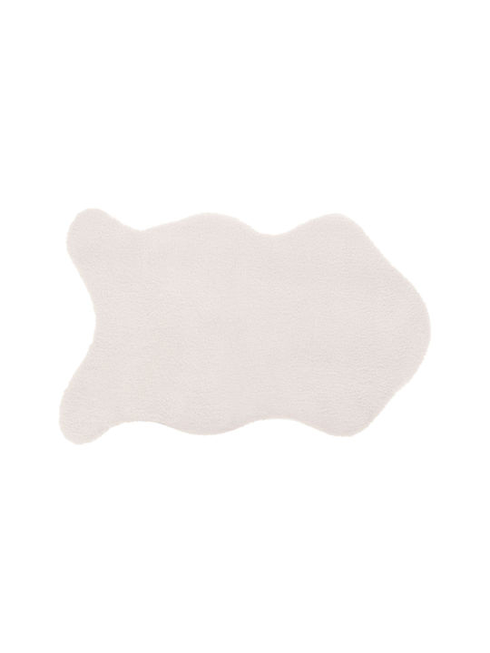 Χαλί Γούνινο 60x90cm Ivory