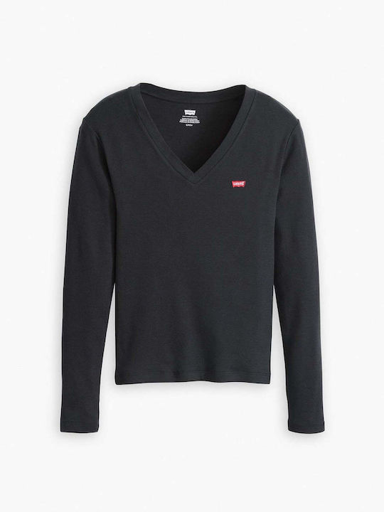 Housemark Women's Blouse Cotton Black