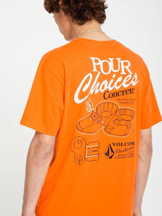Pour Choices T-shirt Πορτοκαλι