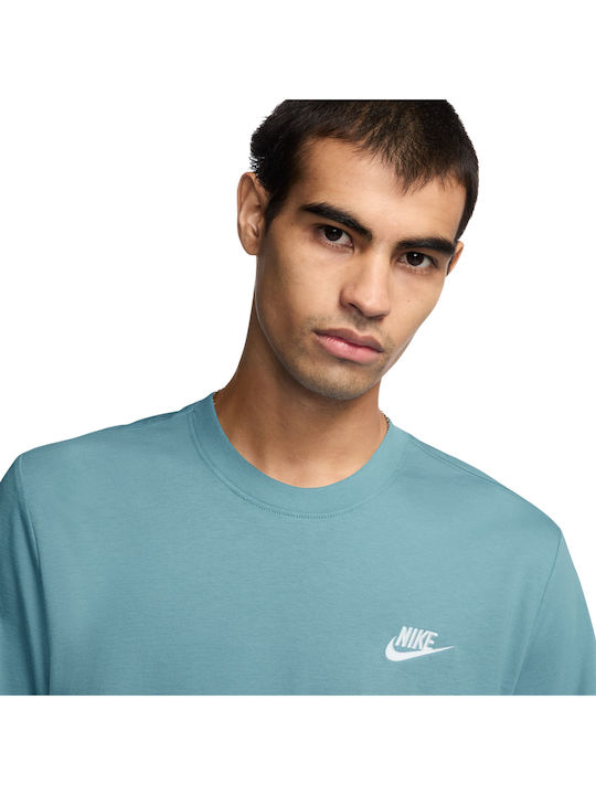 Athletic T-shirt Denim Turquoise