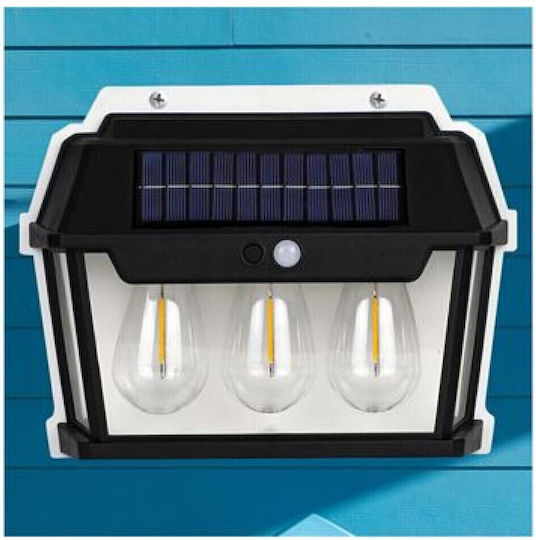 ACP Wall Mounted Solar Light 3W Bluetooth with Motion Sensor, Photocell and Remote Control