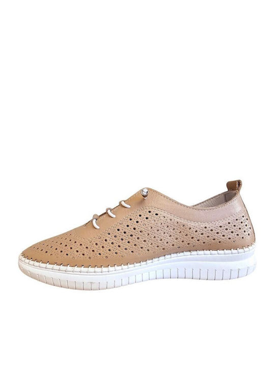 Damen Sneakers Biege