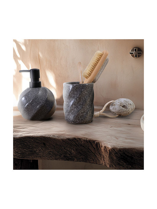 Nef-Nef Homeware Ποτηροθήκη Κεραμική Γκρι