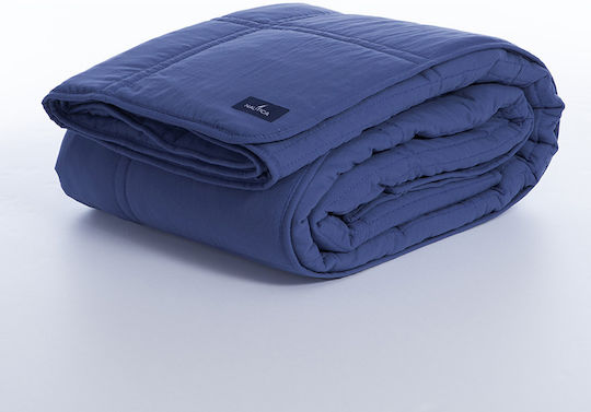 Nef-Nef Homeware Κουβερλί Υπέρδιπλο Navy 230x240cm Nef-Nef Homeware Κουβερλί Υπέρδιπλο Navy 230x240cm