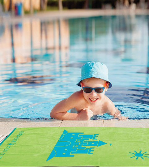 Greenwich Polo Club Kids Beach Towel Blue 140x70cm