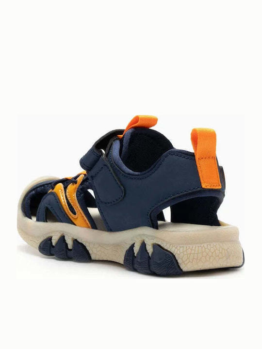 Shoe Sandals Anatomic with Velcro & Lights Blue