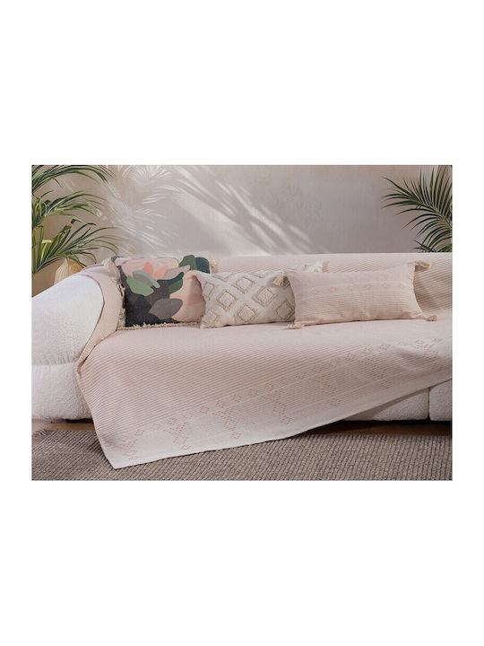Nef-Nef Homeware Viersitzer-Sofa Überwurf Resan 180x350cm Mint