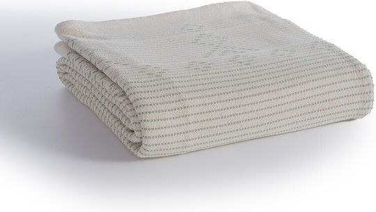 Nef-Nef Homeware Четириместен диван Throw Resan 180x350см. Мента