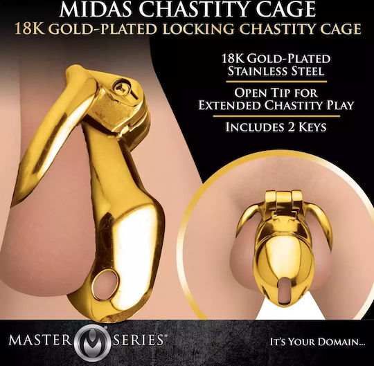 Xr Brands Exclusive 18 Karat Gold Cock Cage
