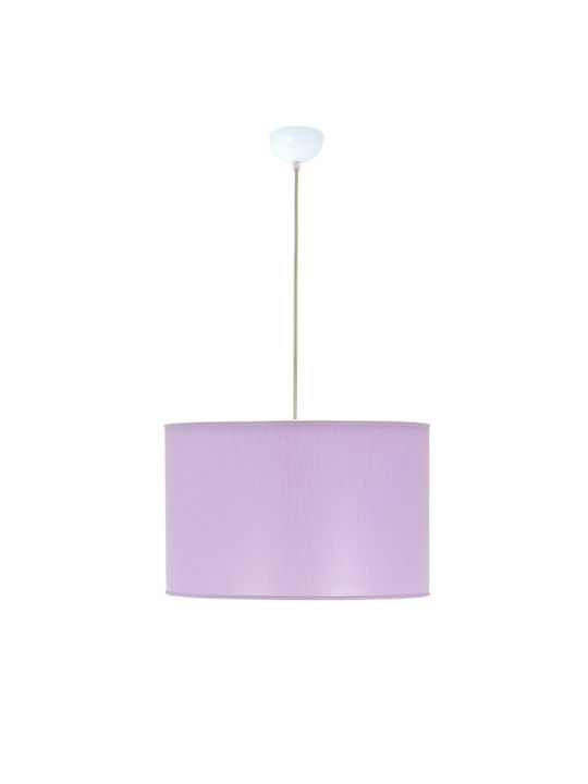 Veis Bedroom Combo Set mit Schlafzimmerlampen und Hängelampe Lila mit Fassung E27 35cm.