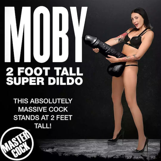 XR Dildo cu Scrotum Negru 60cm