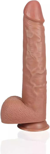 Shots Ρεαλιστικό Dildo με Όρχεις και Βεντούζα 33cm