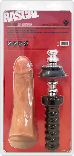 Boneyard Ρεαλιστικό Dildo με Όρχεις Flesh 20cm