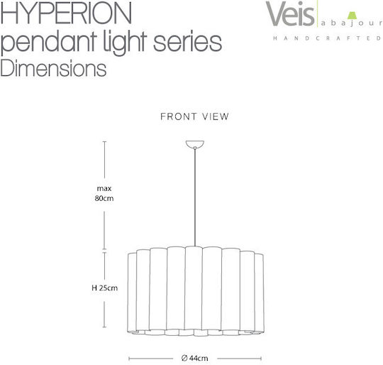 Veis Pendant Light Purple
