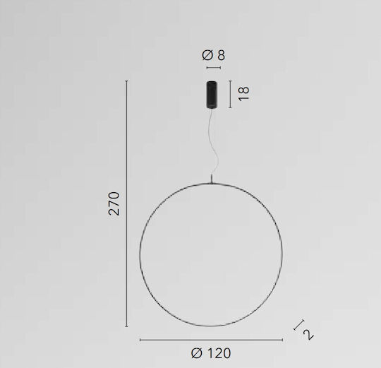 Fan Europe Toorx Deckenleuchte Schwarz LED mit Kaltweißem Licht 100x100cm