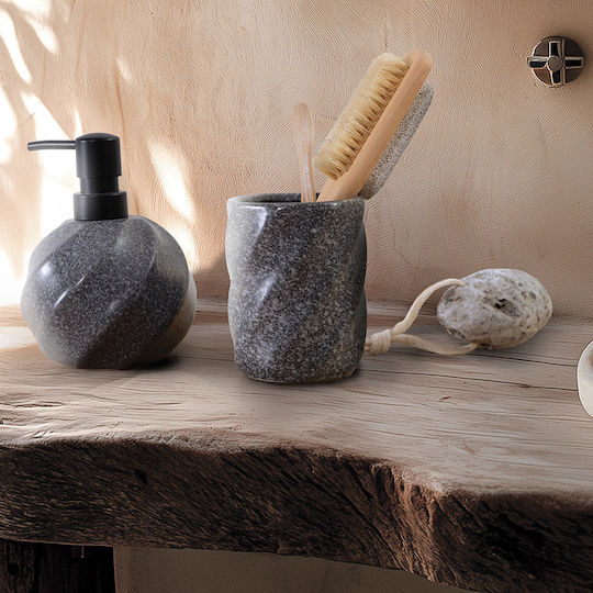 Nef-Nef Homeware Dispenser Κεραμικό Γκρι 480ml