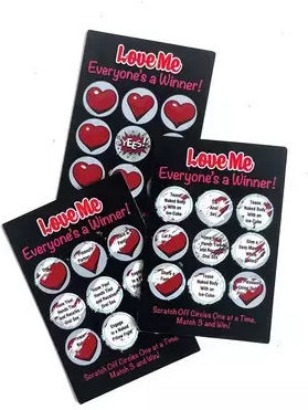 Cartonașe Răzuibile Little Genie Love Me Lotto