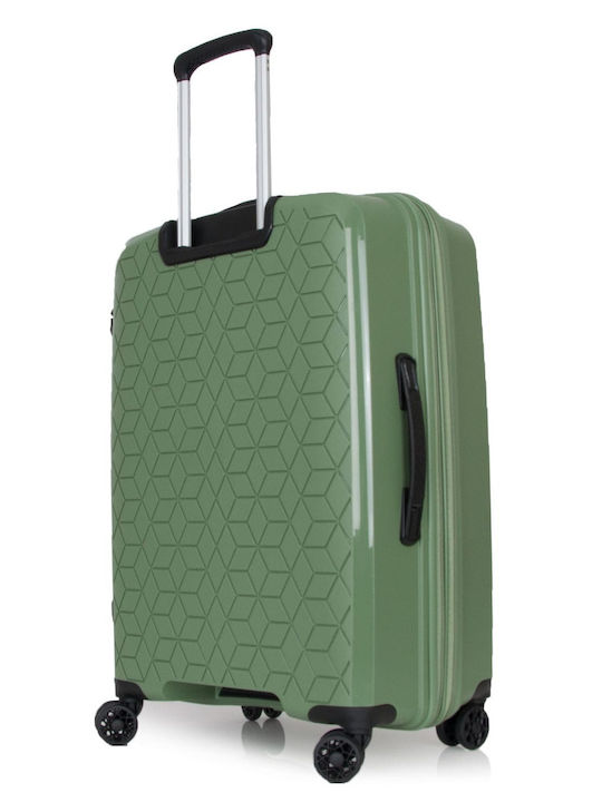 Verage Medium Hard Travel Suitcase Mint with 4 Wheels Height 69cm