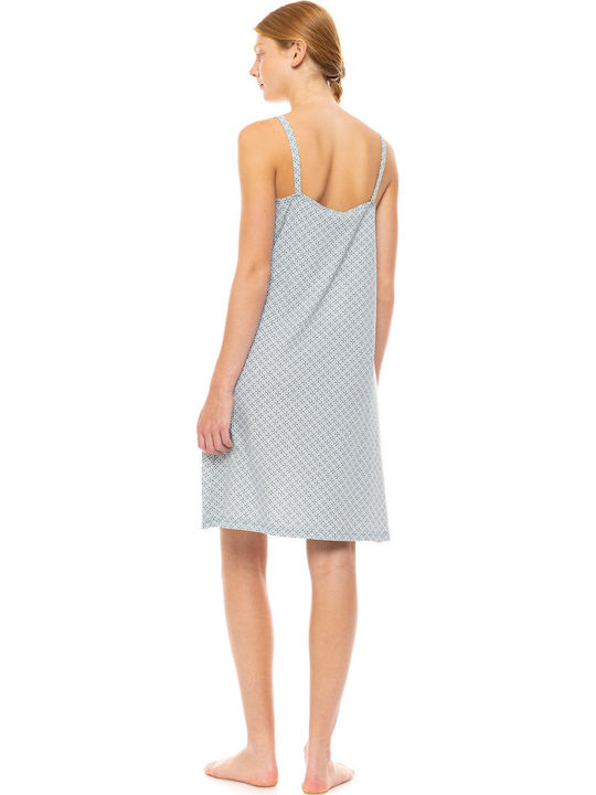 Pink Label Summer Women's Nightdress Forest Green