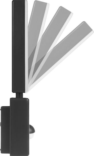 Maclean Energy Στεγανός Προβολέας LED 10W Φυσικό Λευκό 4000K με Αισθητήρα Κίνησης IP65