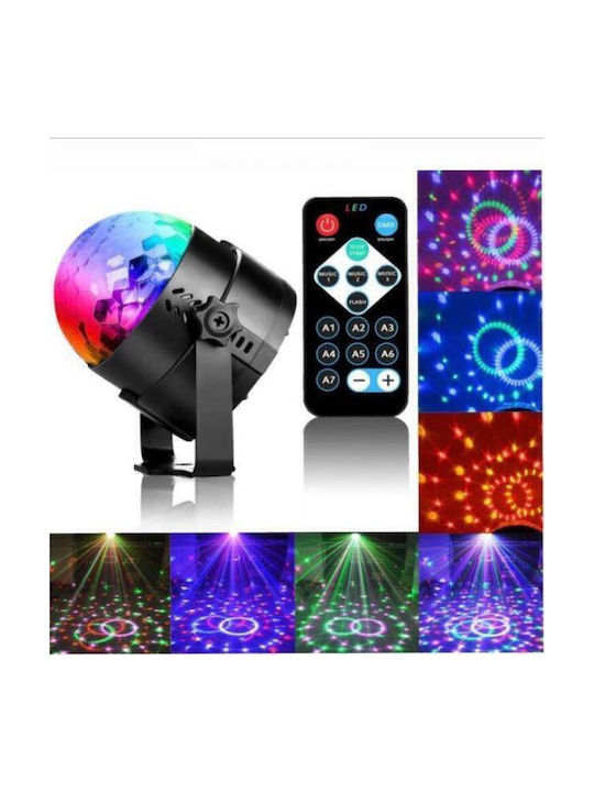 ACP Διακοσμητικό Φωτιστικό LED RGB Party Light 8εκ.