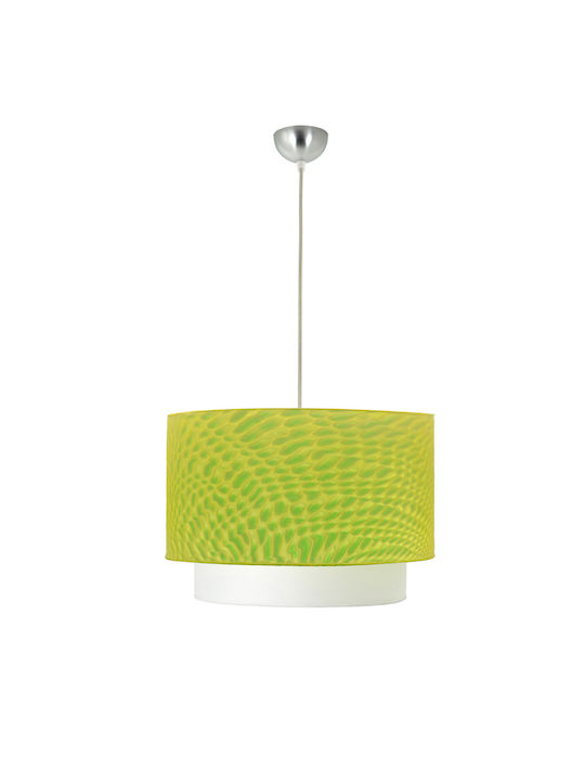 Veis Pendant Light Green for 14 Bulbs E27 35x35x24cm