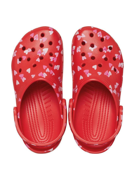 Crocs Classic Femei Sabot Burgundy