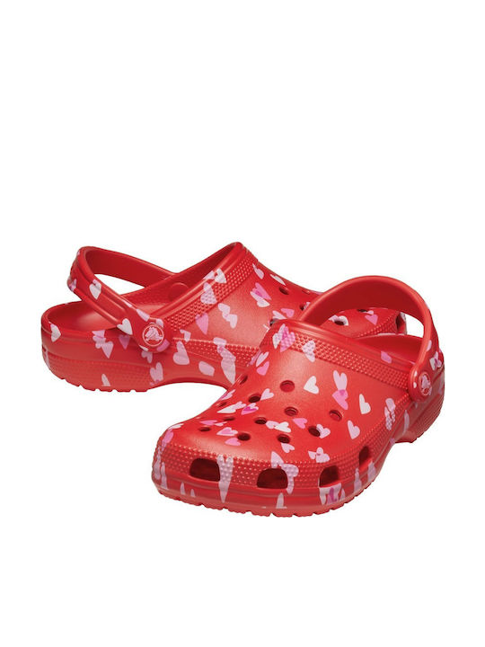 Crocs Classic Femei Sabot Burgundy