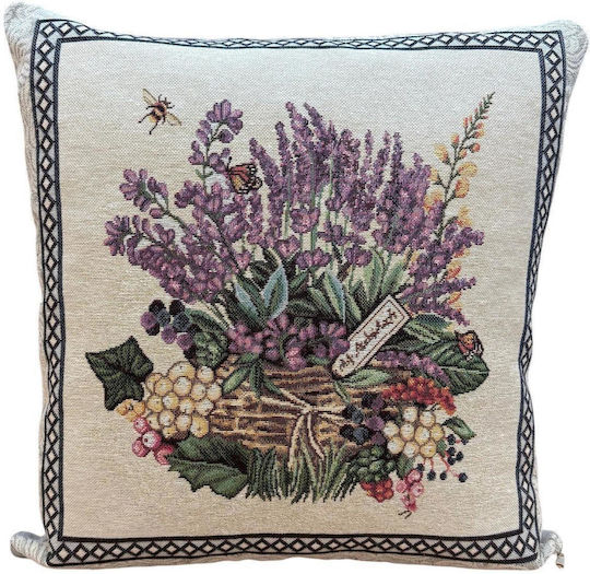 Linea Home Μαξιλαροθήκη Πολύχρωμη 5τμχ 45x45εκ.