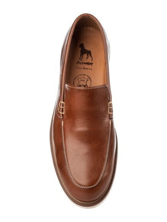 Men's Leather Loafers Tabac Brown