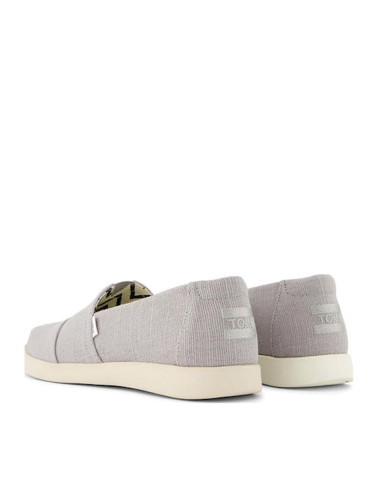 Slipon Women's Fabric Espadrilles Gray