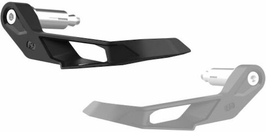 Oxford Προστατευτικές Χούφτες Μηχανής Lever Guard σε Μαύρο χρώμα