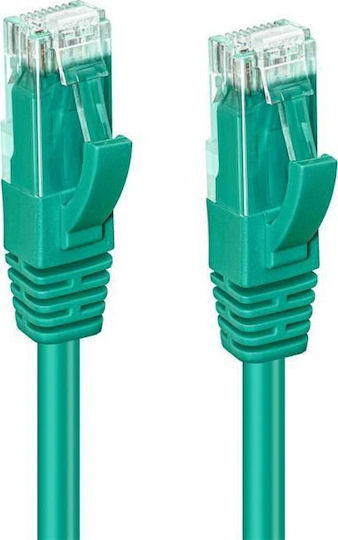 Microconnect U/UTP Cat.6a (Gigabit) Καλώδιο Δικτύου Ethernet 0.3m Πράσινο
