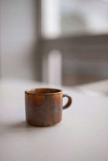 Verlo Cup Espresso Porcelain Brown 90ml