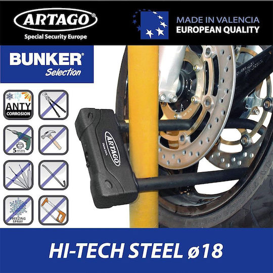 Artago Motorcycle Shackle Lock