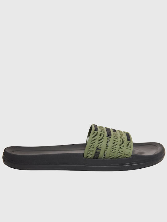 Herren Slides Khaki