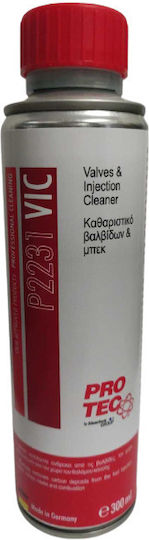 Protec Valves & Injection System Cleaner Πρόσθετο Καθαριστικό Μπεκ Αυτοκινήτου 300ml