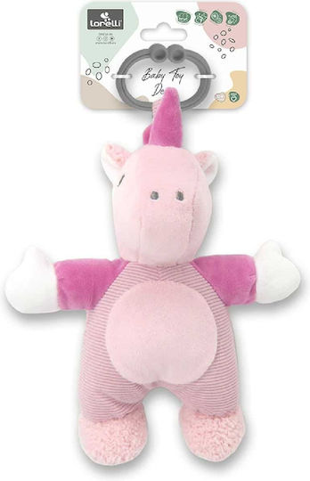 Lorelli Pendant Toy for Crib and Stroller Unicorn Pink Natural for 0++ Months