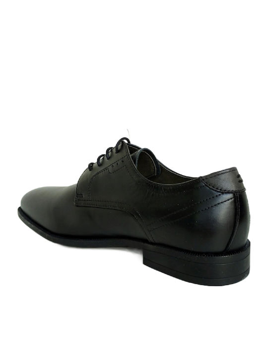 Leder Herrenschuhe Schwarz