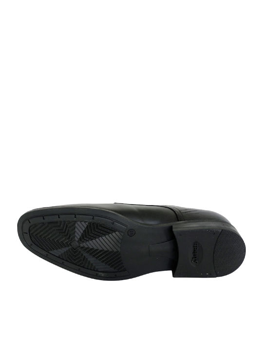 Leder Herrenschuhe Schwarz