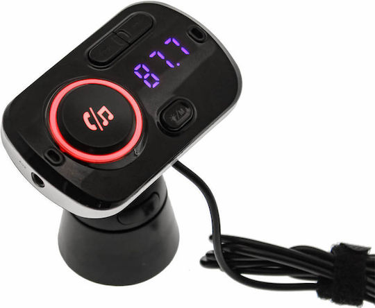 FM Transmitter Αυτοκινήτου με Bluetooth / USB